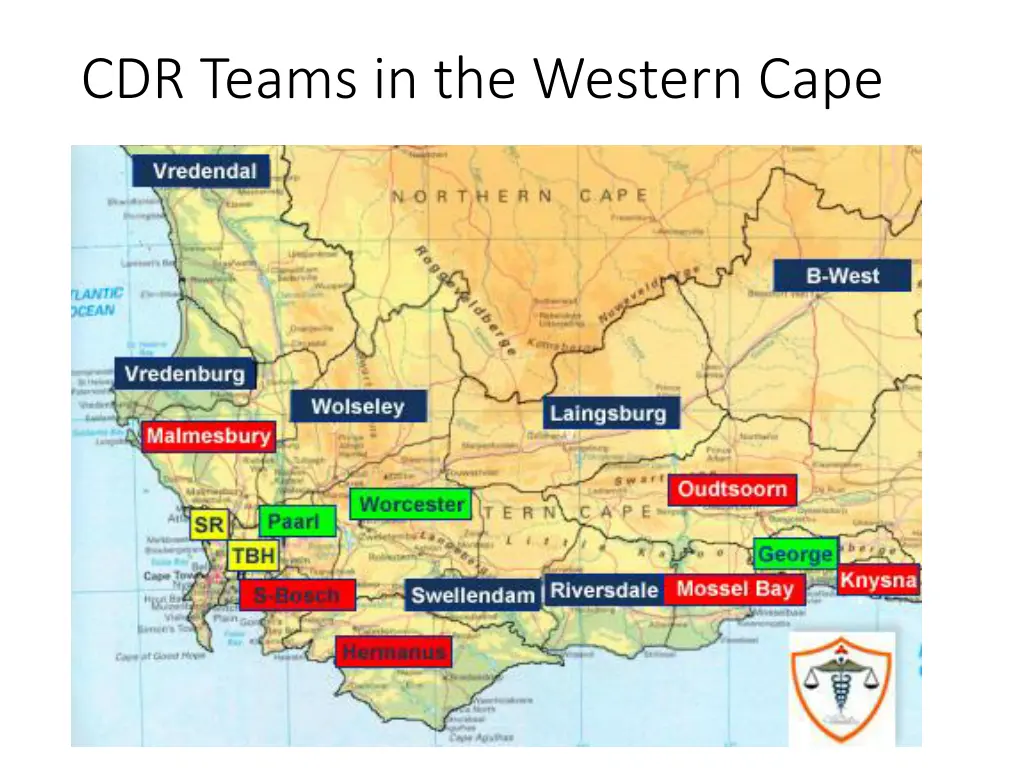 cdr teams in the western cape