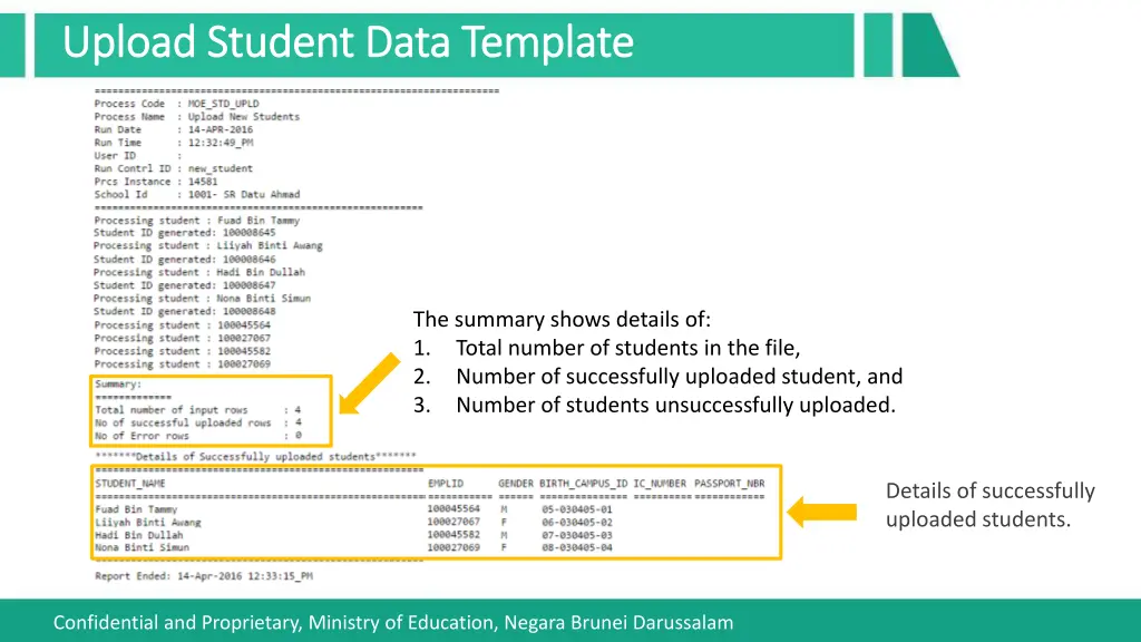 upload student data template upload student data 9