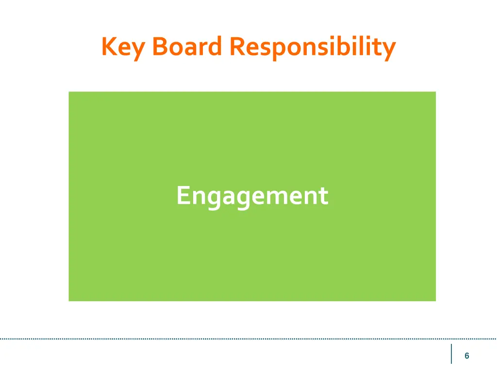 key board responsibility