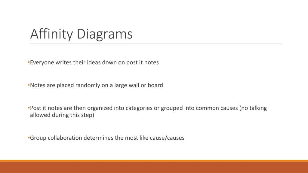 affinity diagrams 1