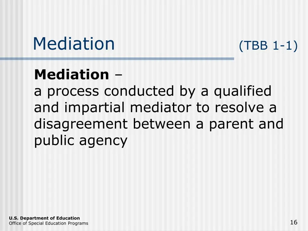 mediation 1