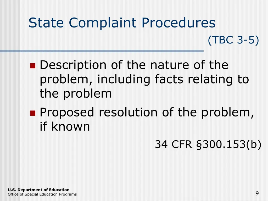 state complaint procedures 2