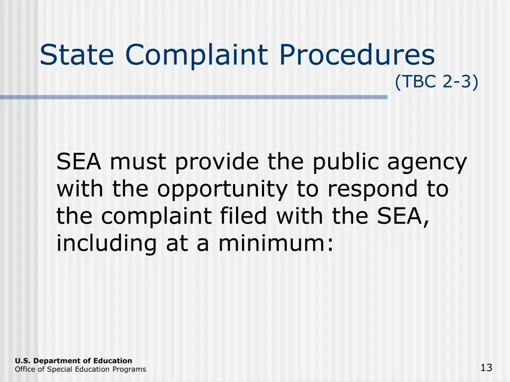 state complaint procedures 4