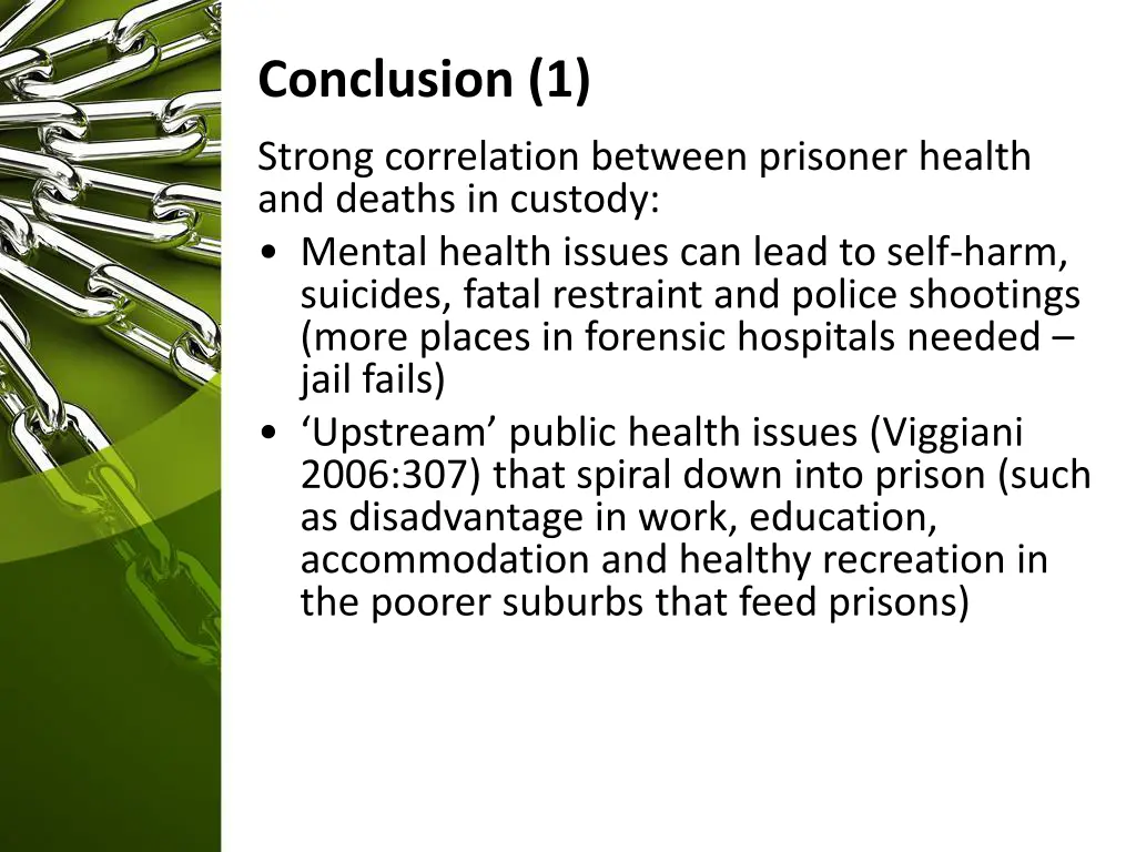 conclusion 1