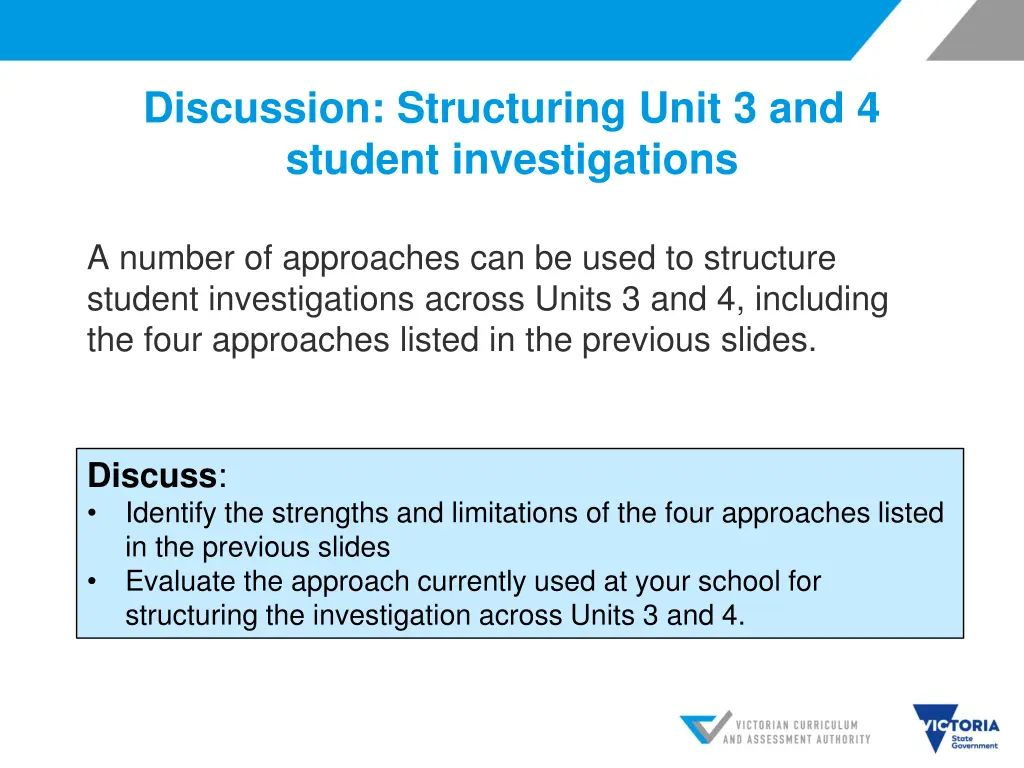 discussion structuring unit 3 and 4 student