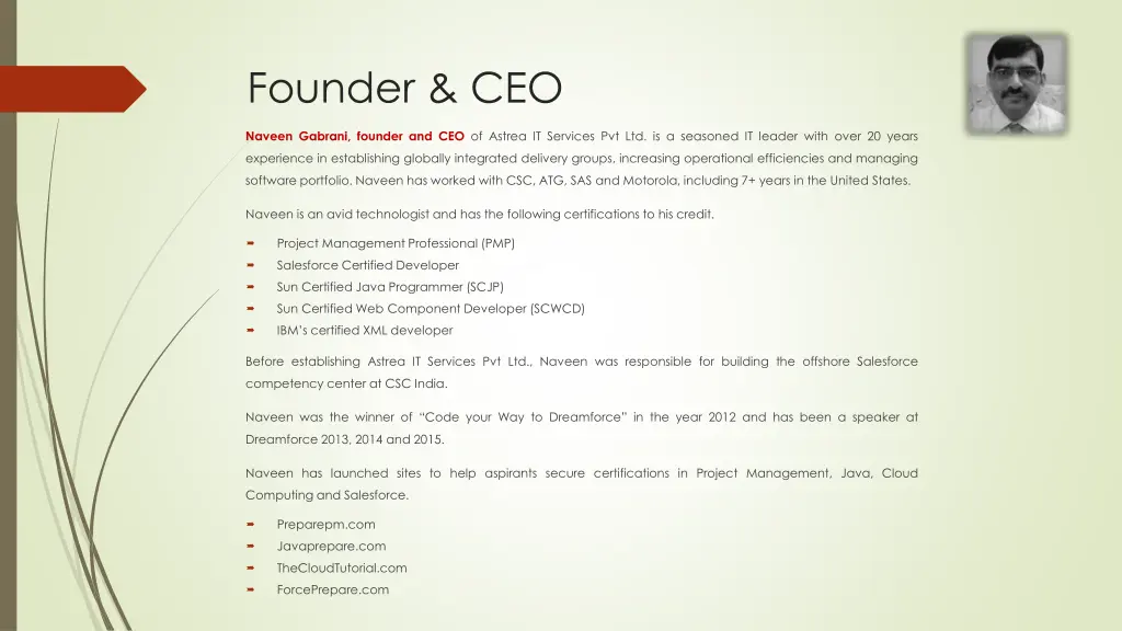 founder ceo