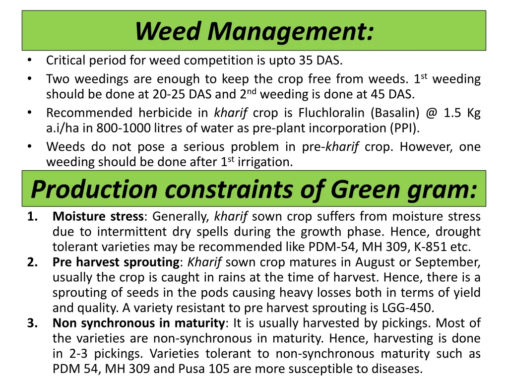 weed management critical period for weed