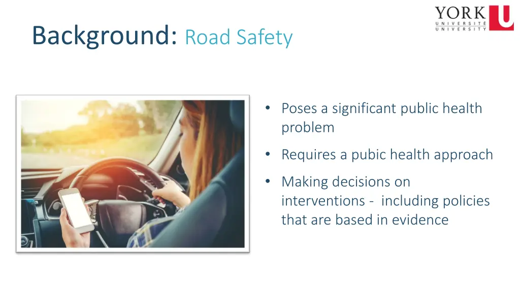 background road safety