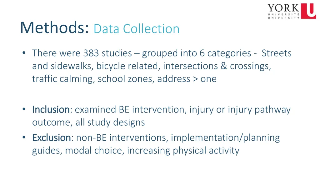 methods data collection