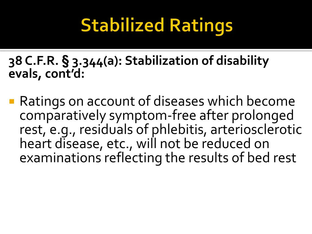 38 c f r 3 344 a stabilization of disability 1