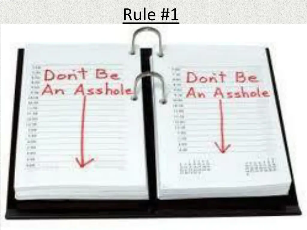 rule 1