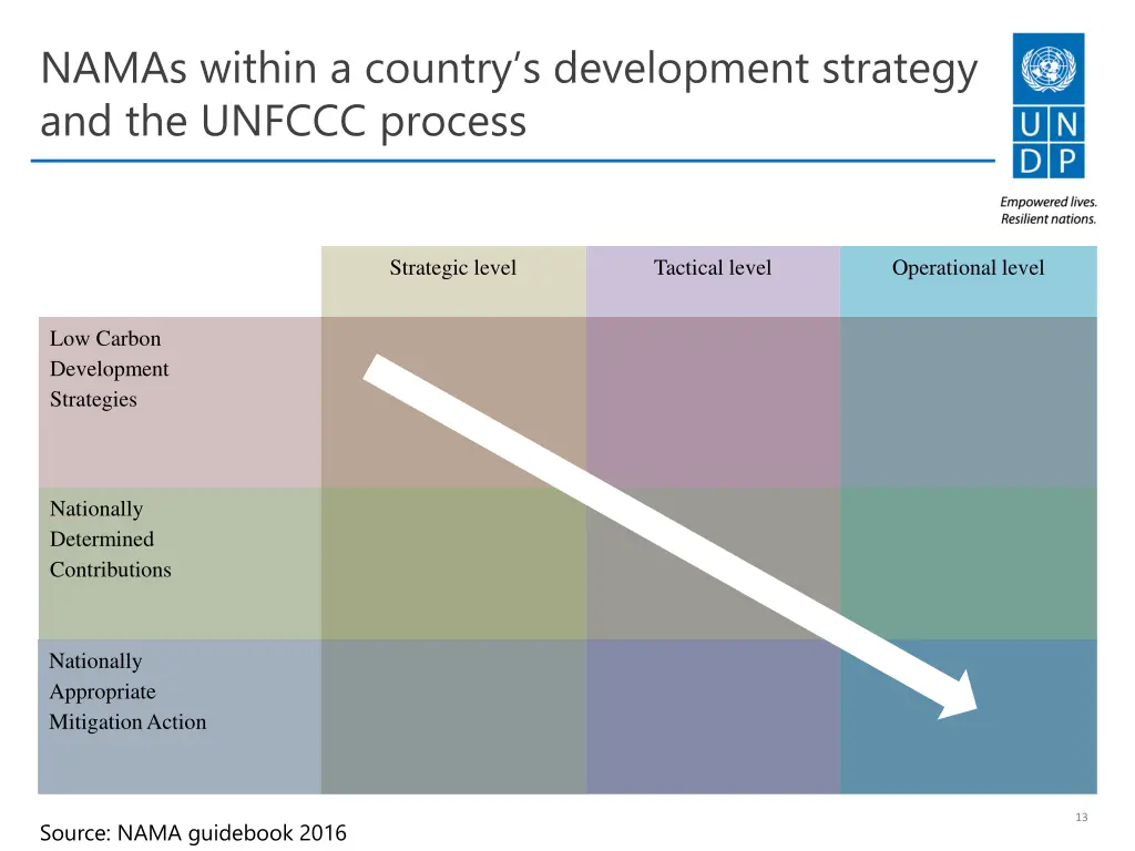 namas within a country s development strategy