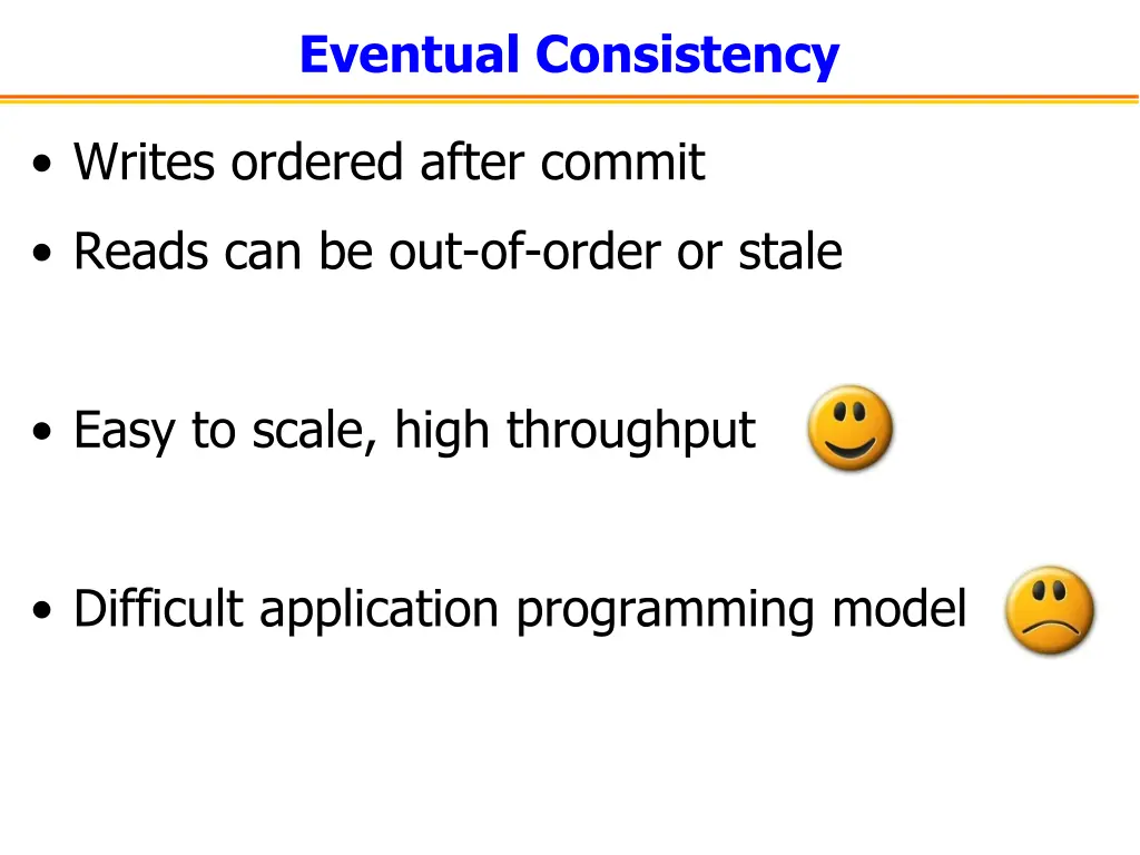 eventual consistency 1