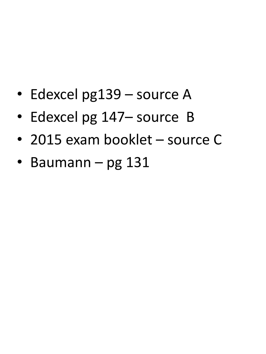 edexcel pg139 source a edexcel pg 147 source