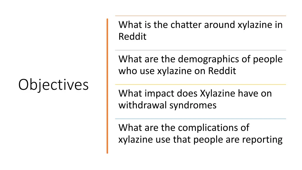 what is the chatter around xylazine in reddit