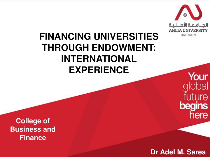 financing universities through endowment