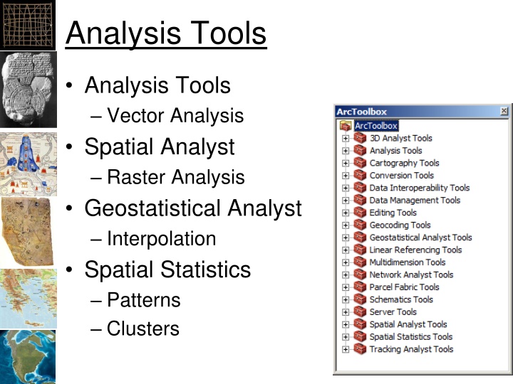 analysis tools