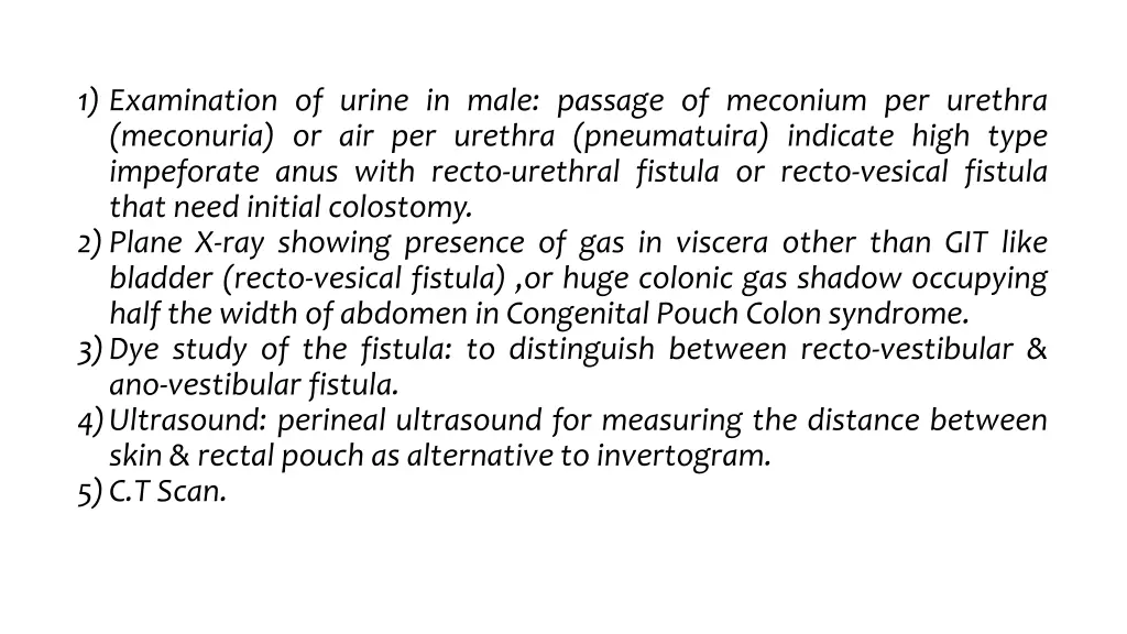 1 examination of urine in male passage