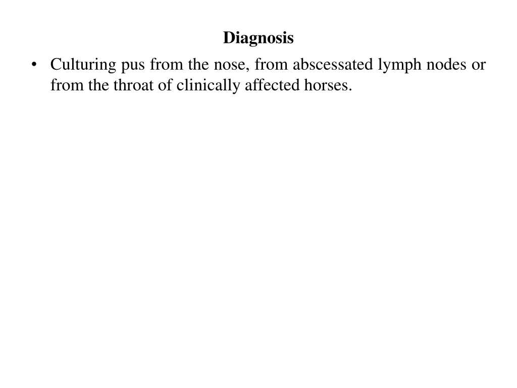 diagnosis