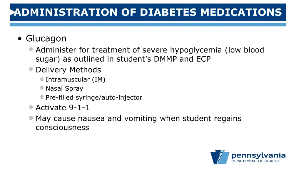 administration of diabetes medications 1