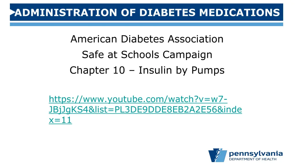 administration of diabetes medications 10