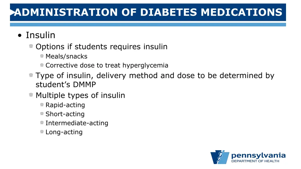 administration of diabetes medications 5