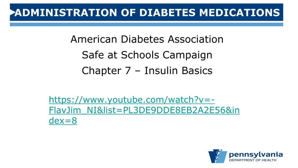 administration of diabetes medications 7