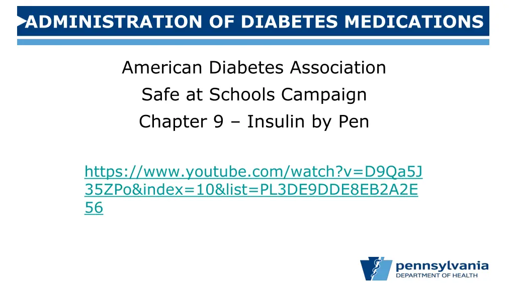 administration of diabetes medications 9