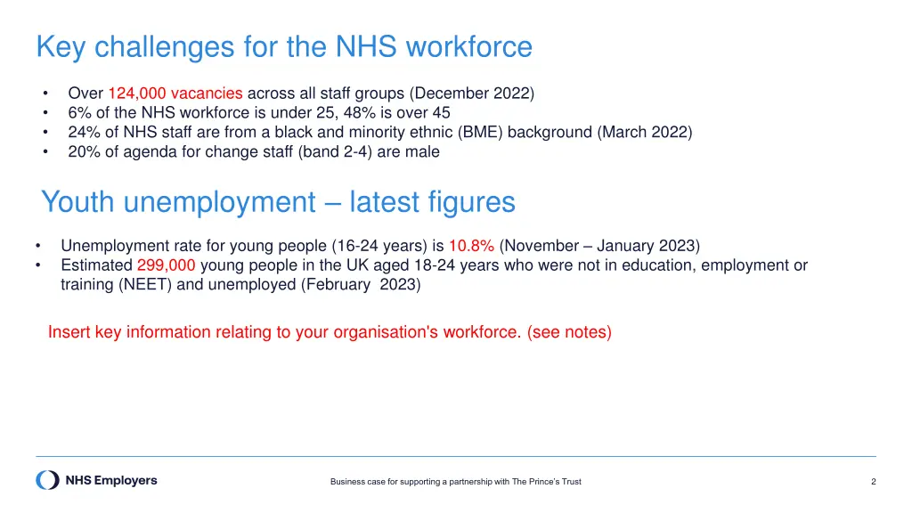 key challenges for the nhs workforce