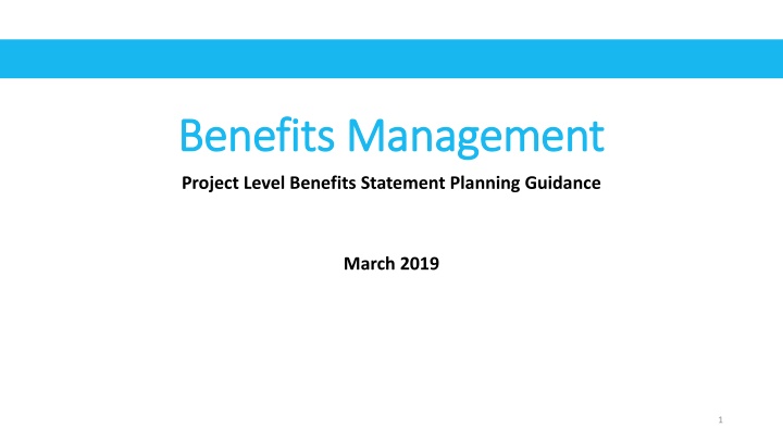 benefits management benefits management