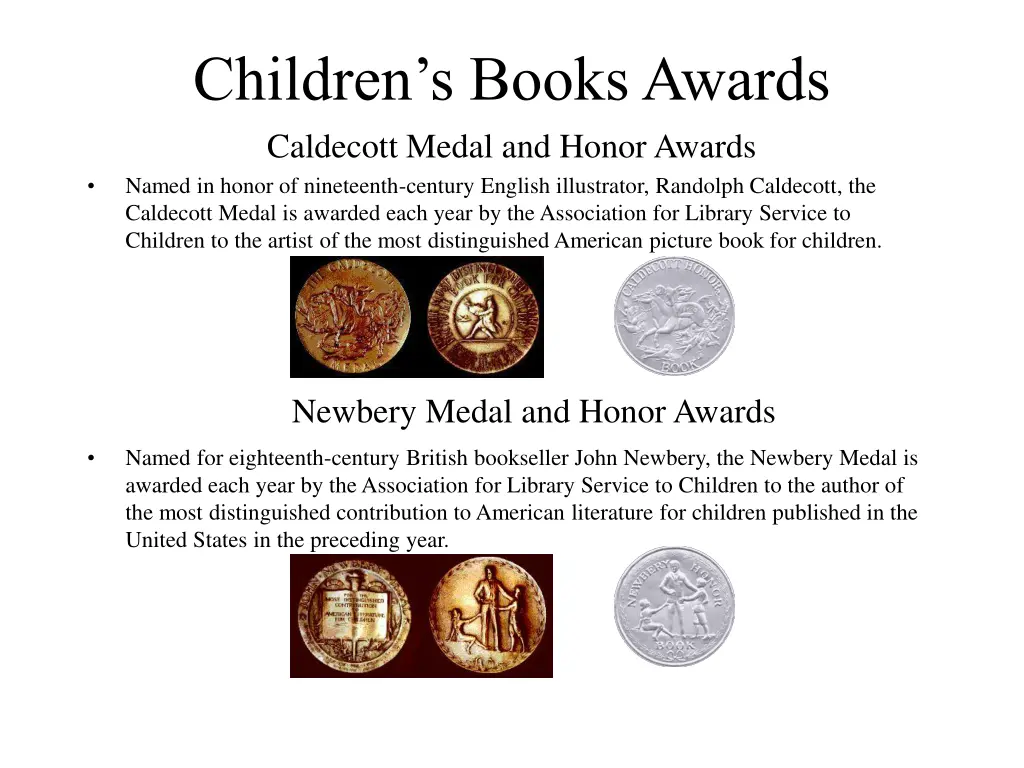 children s books awards caldecott medal and honor