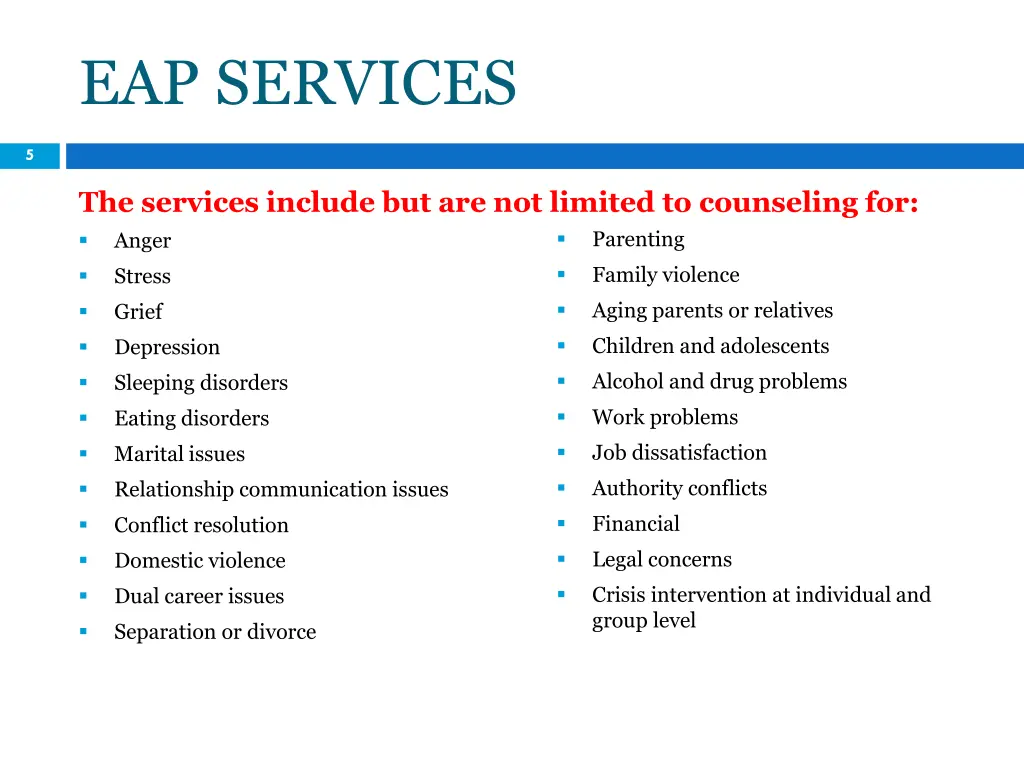 eap services