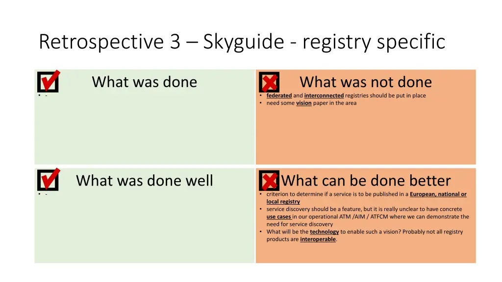 retrospective 3 skyguide registry specific