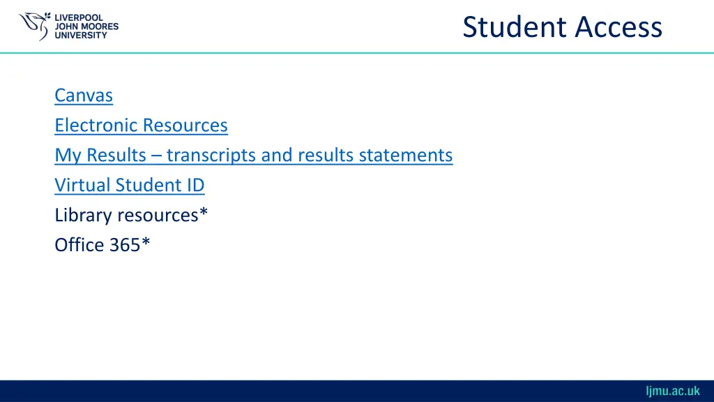 student access