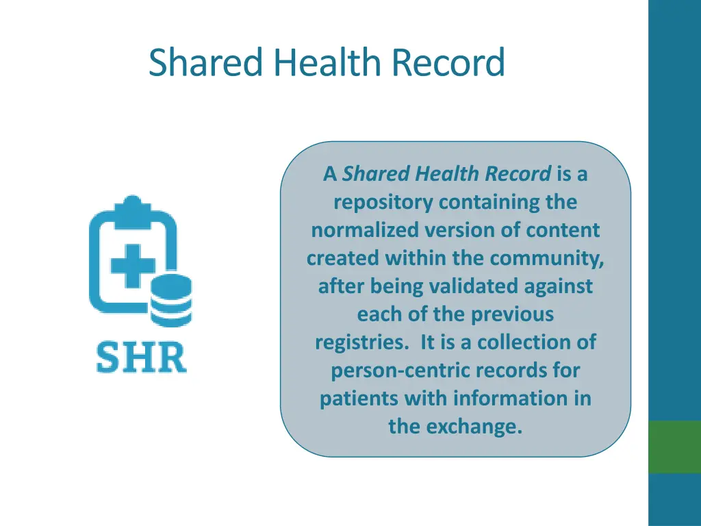 shared health record