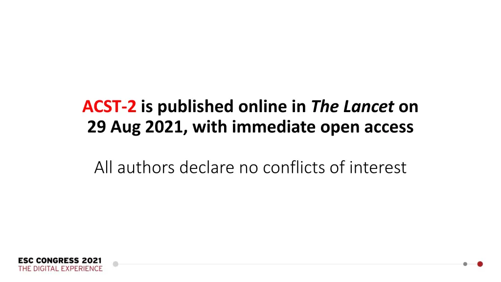 acst 2 is published online in the lancet