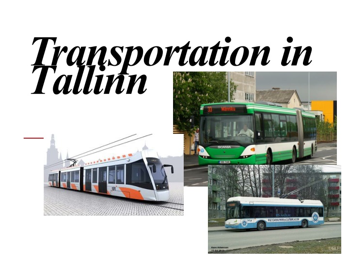 transportation in tallinn