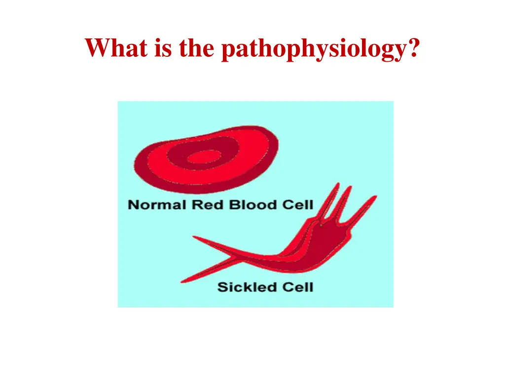 what is the pathophysiology