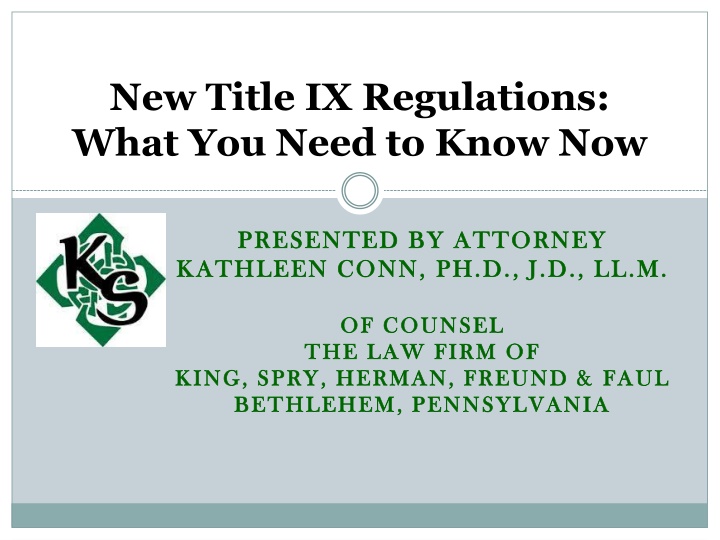 new title ix regulations what you need to know now