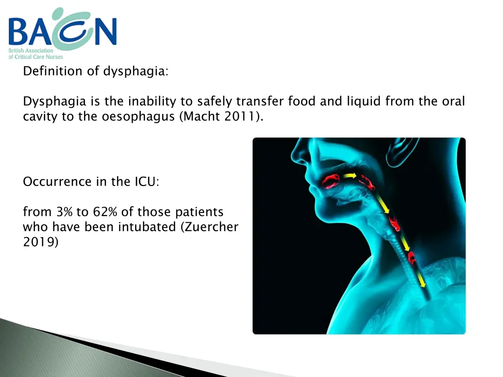 definition of dysphagia