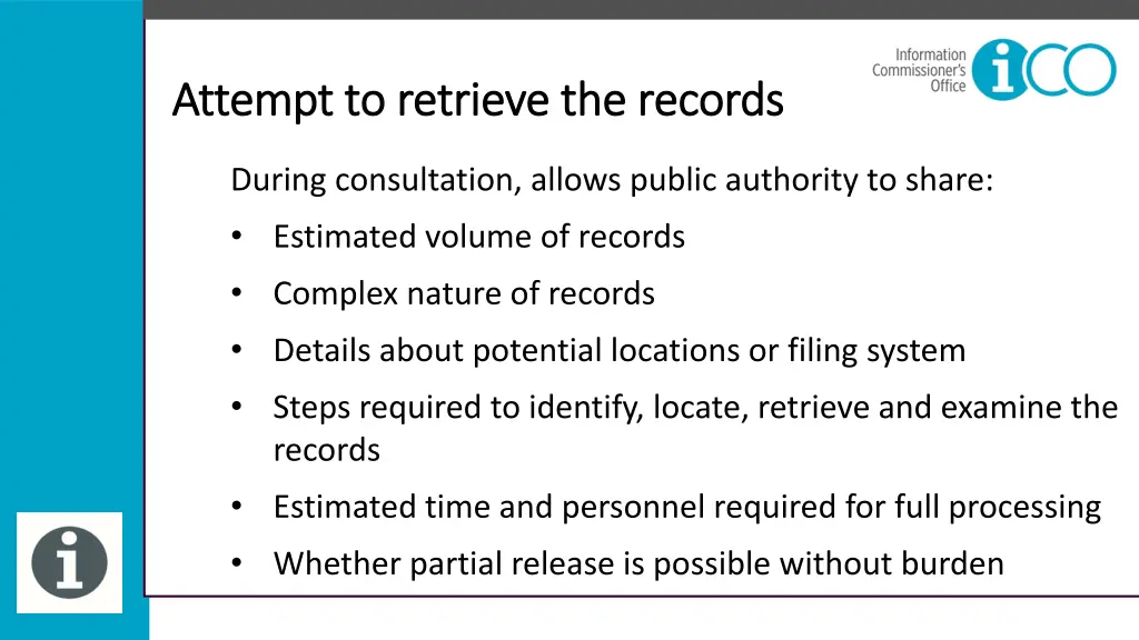 attempt to retrieve the records attempt