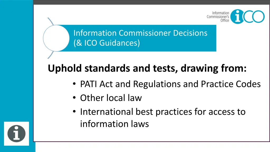 information commissioner decisions ico guidances