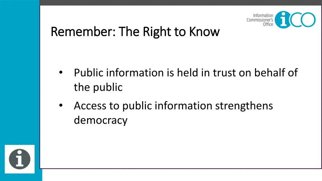 remember the right to know remember the right