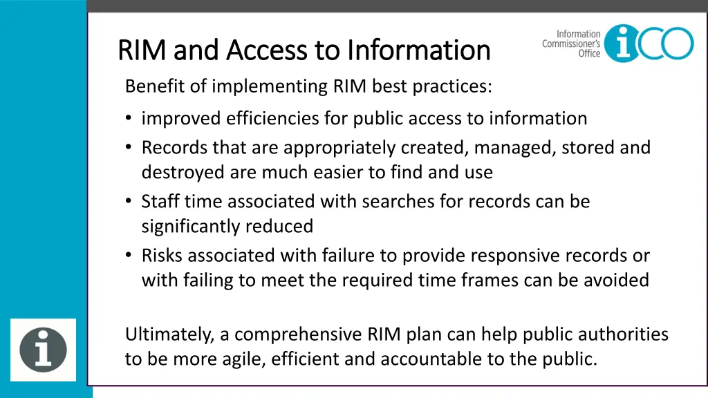 rim and access to information rim and access 1