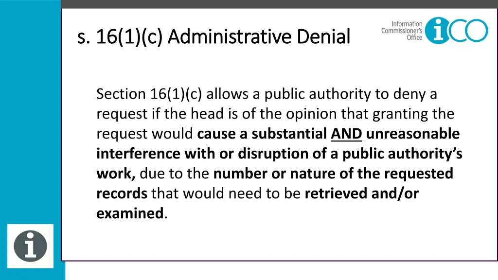 s 16 1 c administrative denial 1