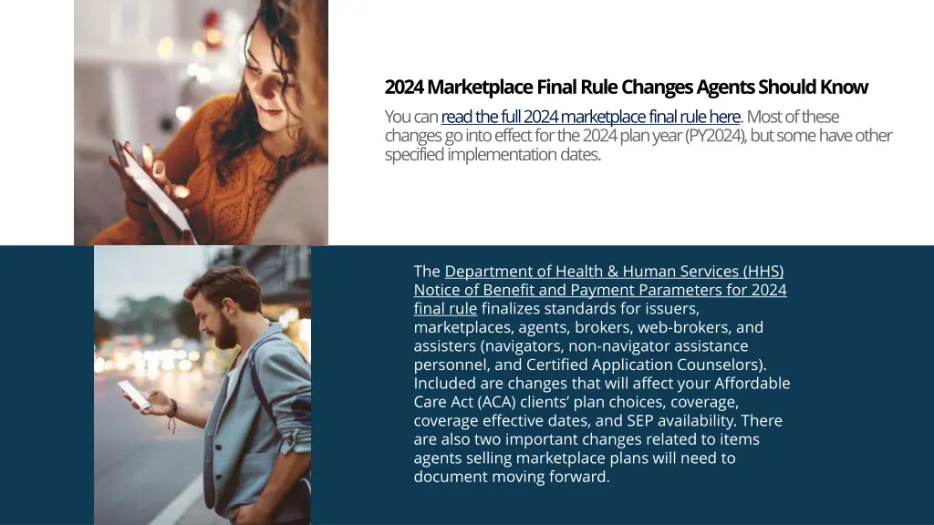 2024 marketplace final rule changes agents should