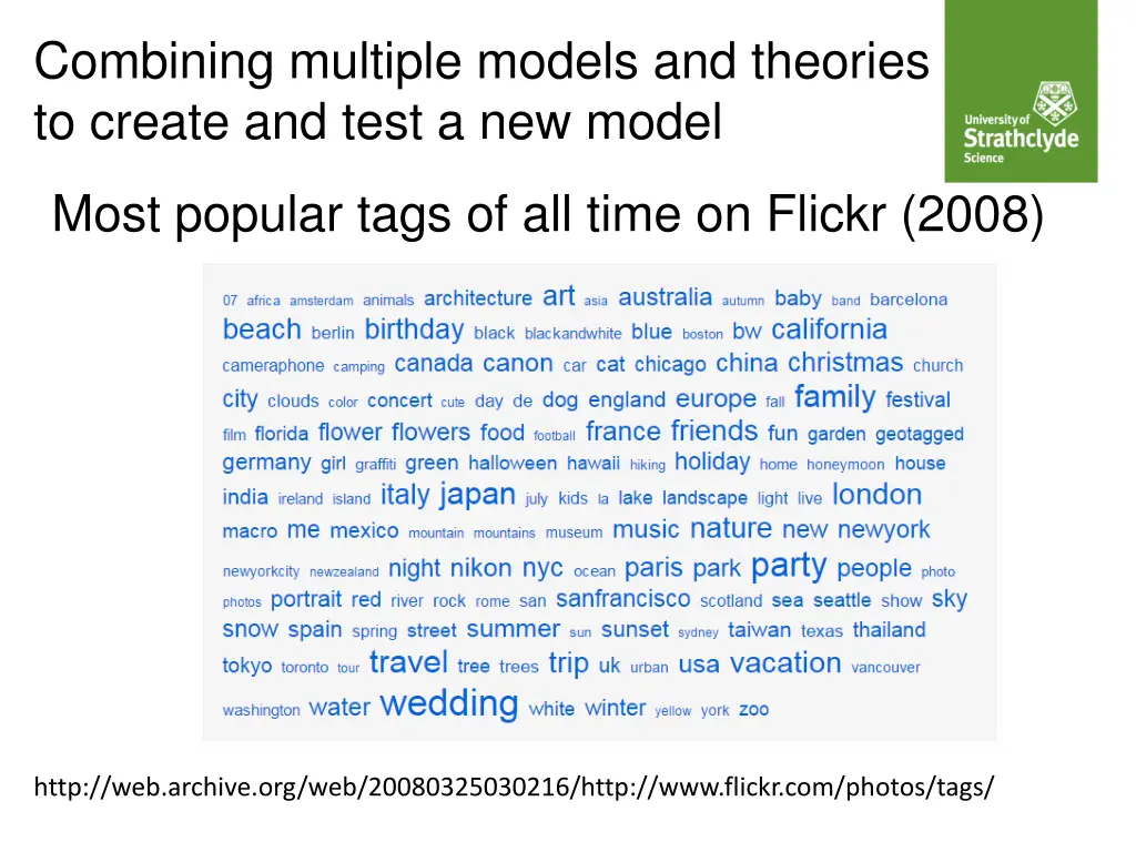 combining multiple models and theories to create 3