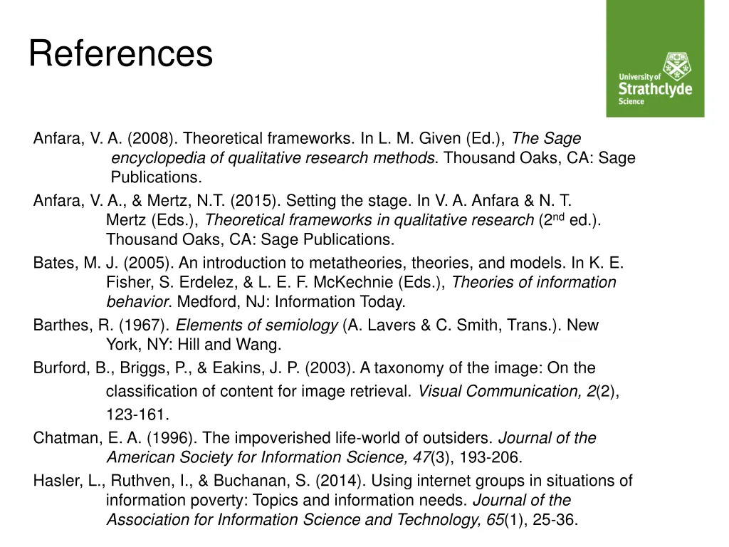 references