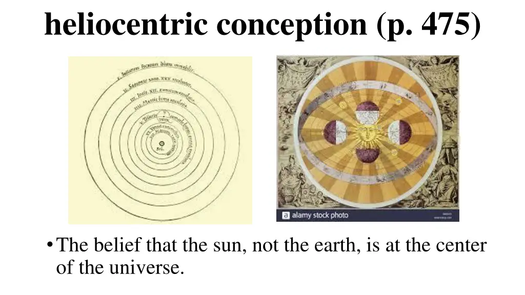 heliocentric conception p 475