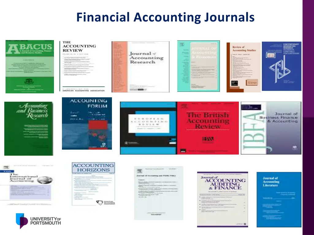 financial accounting journals